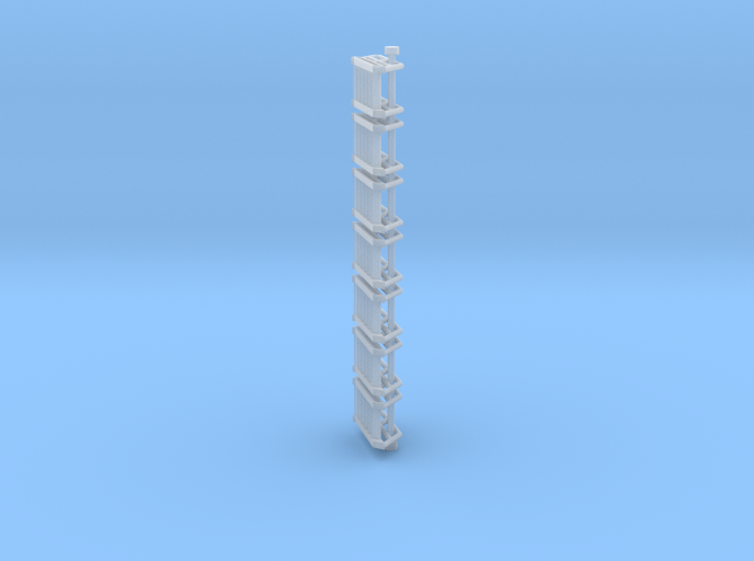 N Scale Stairs 6 (7 pc)