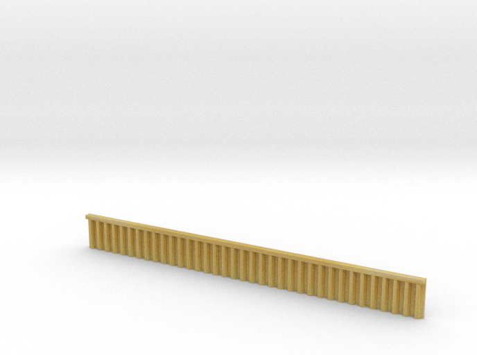 1:285 Quay Wall Sheet Piling H15mm