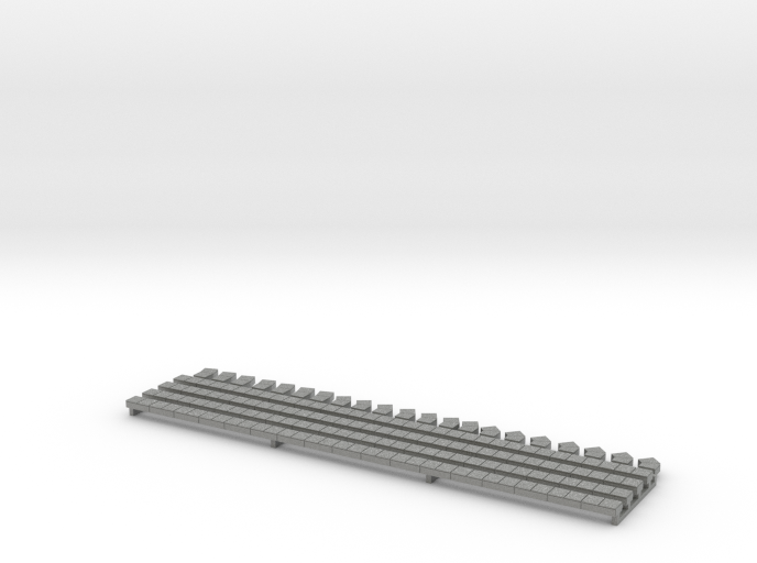 N Scale Concrete Cable Trough 3mm