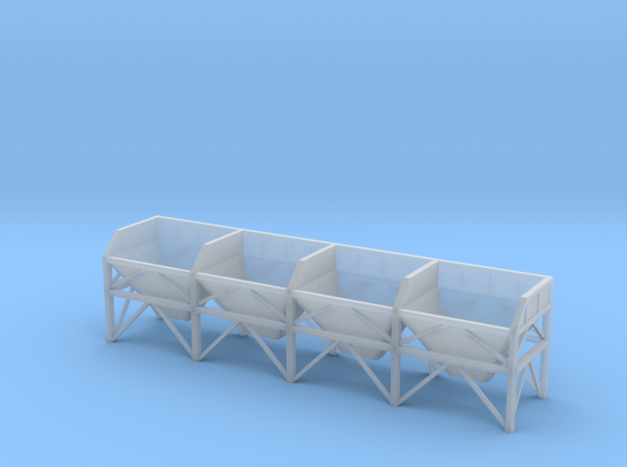 N Scale Aggregate Hopper S4