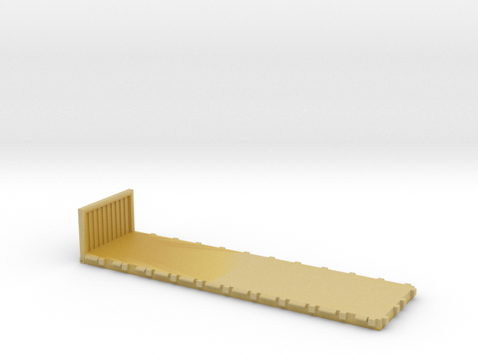 N Gauge Lancashire Flat 30ft Container