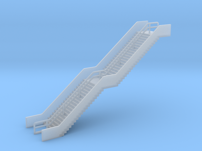 N Scale Station Stairs H50mm