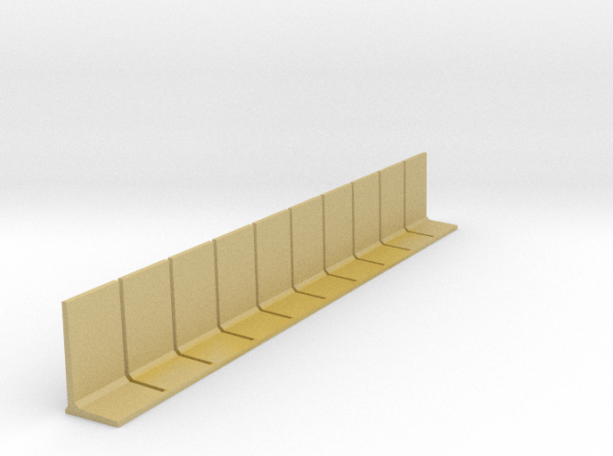 N Retaining Wall 3000mm 10pc