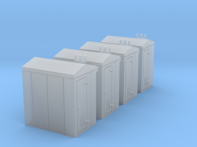 N Scale 4x Relay Shed 2