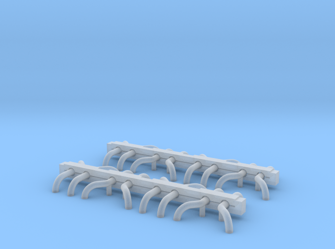 N Scale Wheel Guides (8 sets)