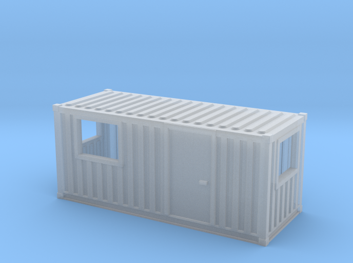 N Scale 20 Ft Office Container