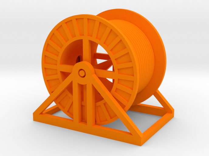 HO Steel Cable Reel (Full)