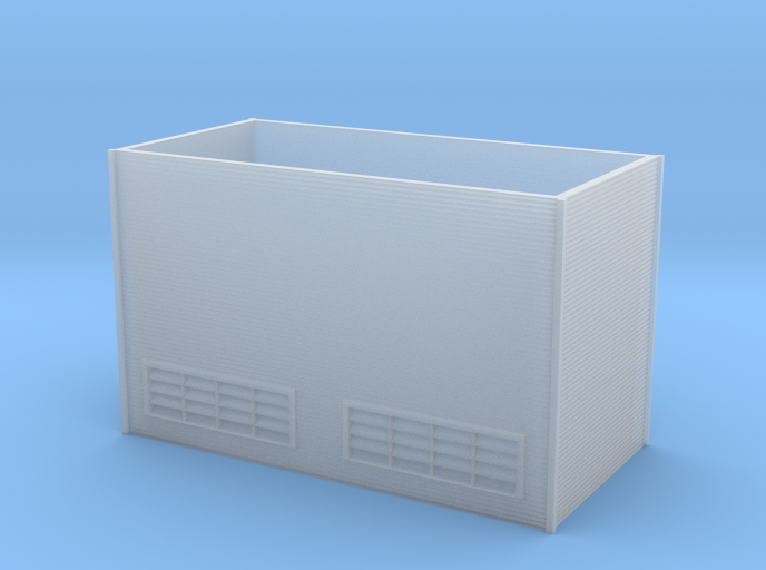 N Scale Large Chiller Part 1 (Walls)