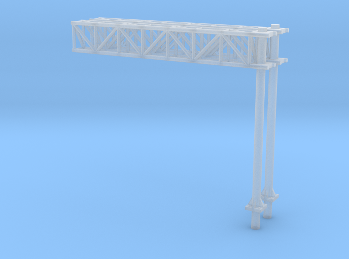 N Scale Sign Cantilever 54mm (2pc)