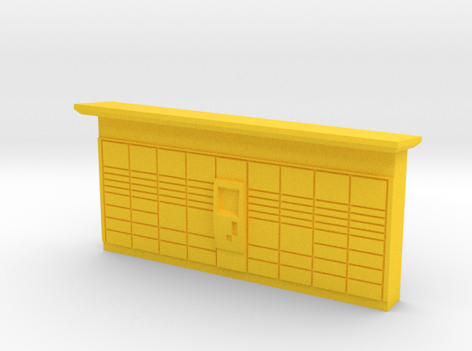 HO Scale DHL Packstation