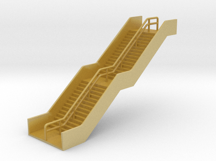 N Scale Station Stairs H38.5mm