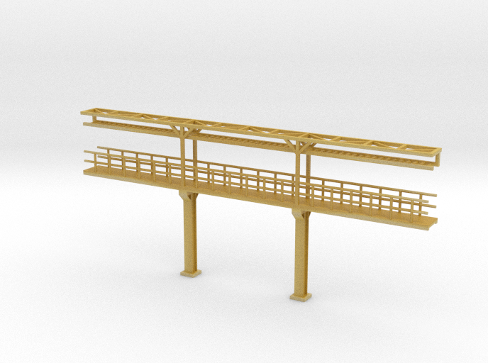 N Scale Tank Car loading Platform 3 center