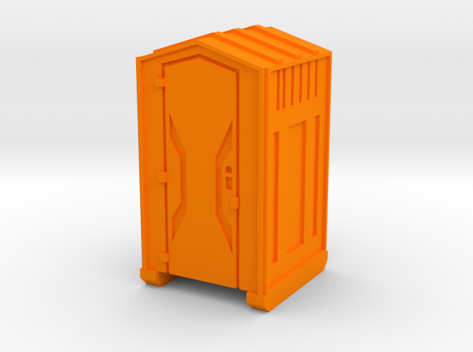 HO Scale Portable Toilet