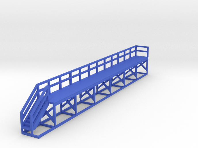 N Scale Train Maintenance Platform SINGLE STAIR LE