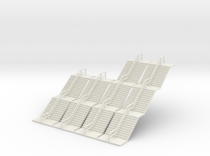 N Scale Stairs 2x30 2x45mm