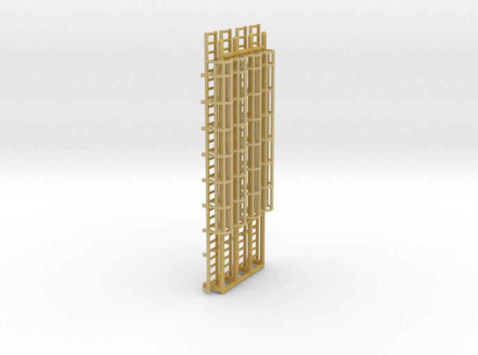 N Scale Cage Ladder 60mm (Platform)