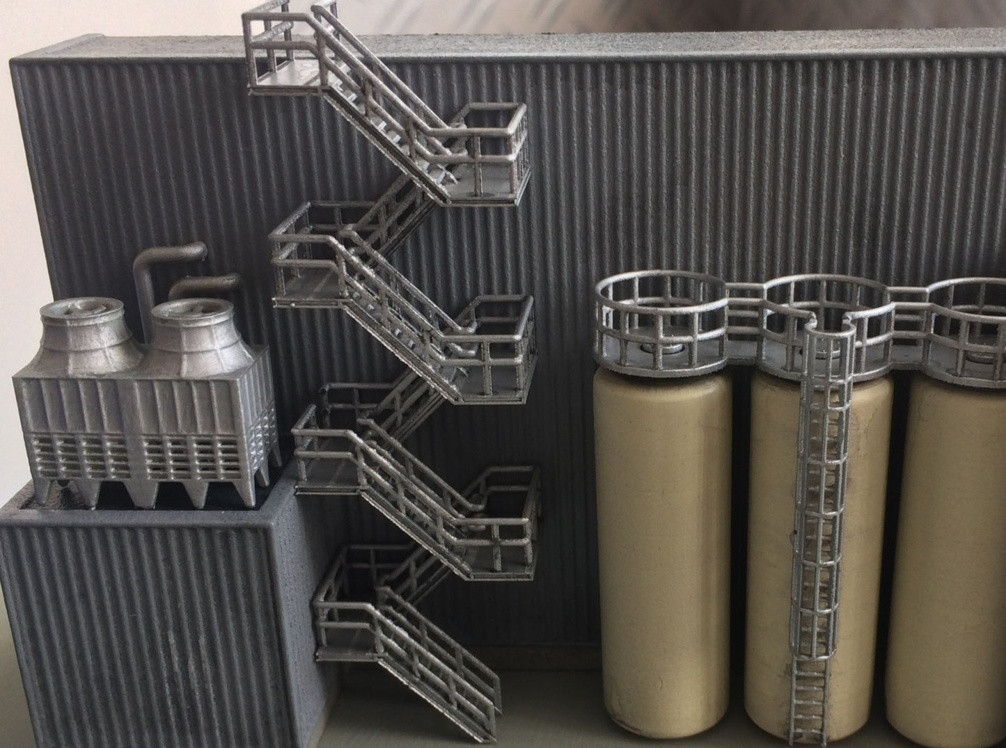 N Scale Staircase H80mm