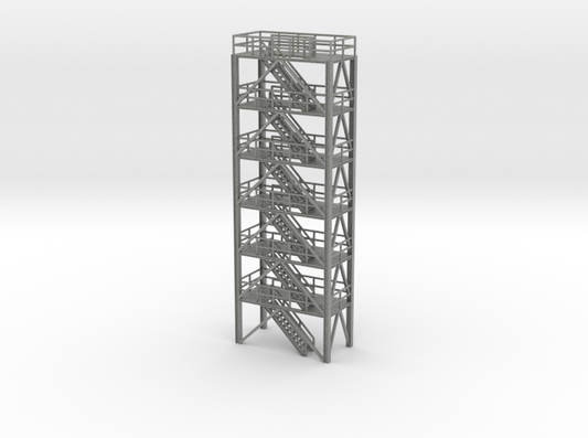 N Scale Refinery Stairs H109