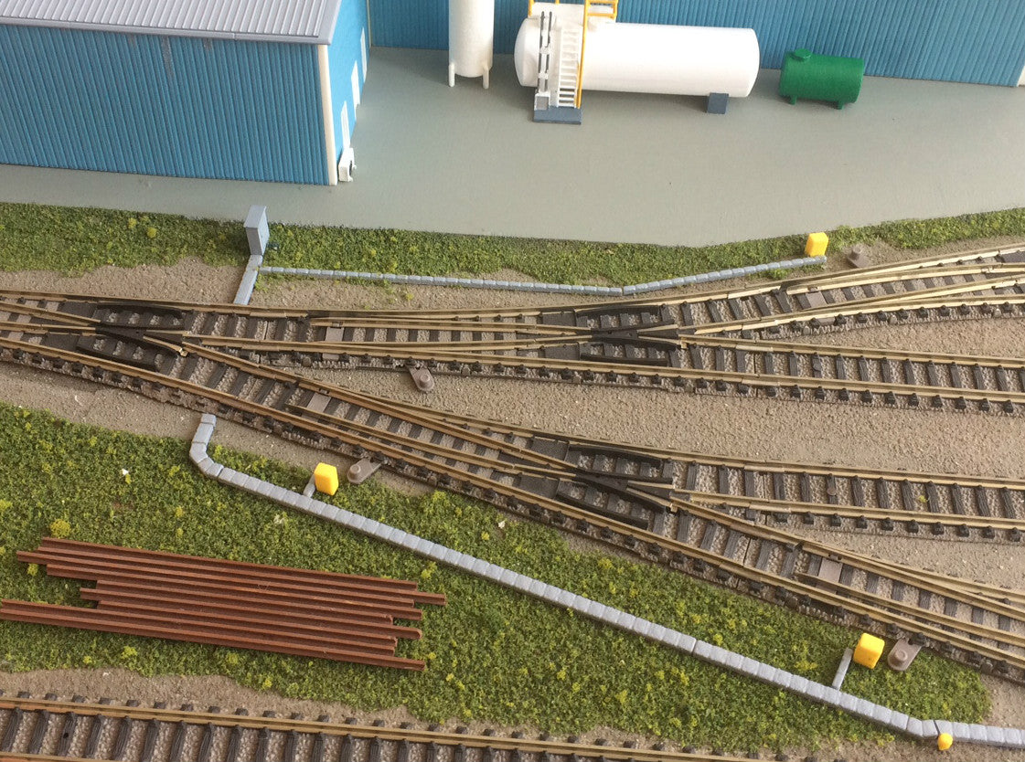 N Scale Concrete Cable Trough 3mm