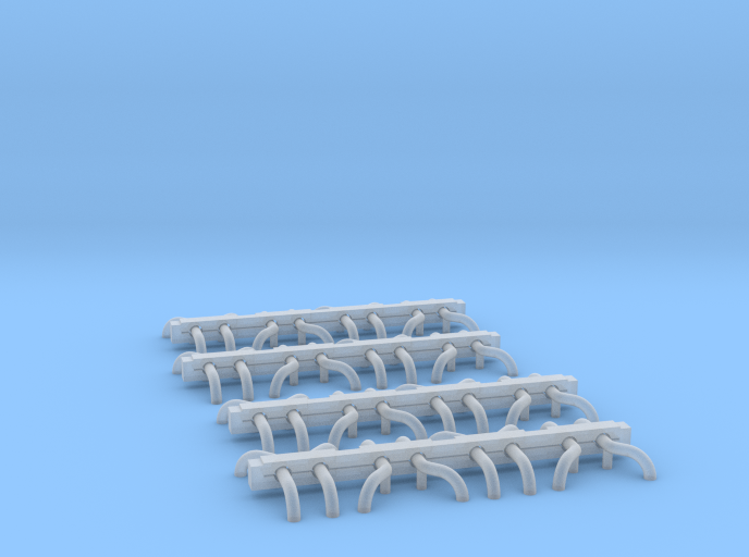 N Scale Wheel Guides (16 Sets)