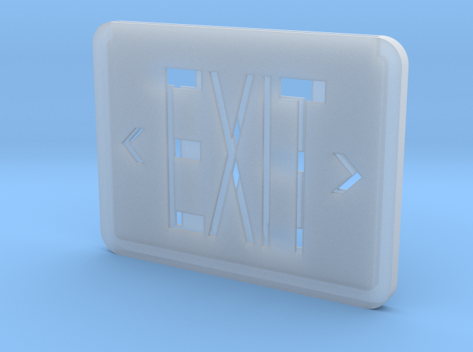 1:12 EXIT sign