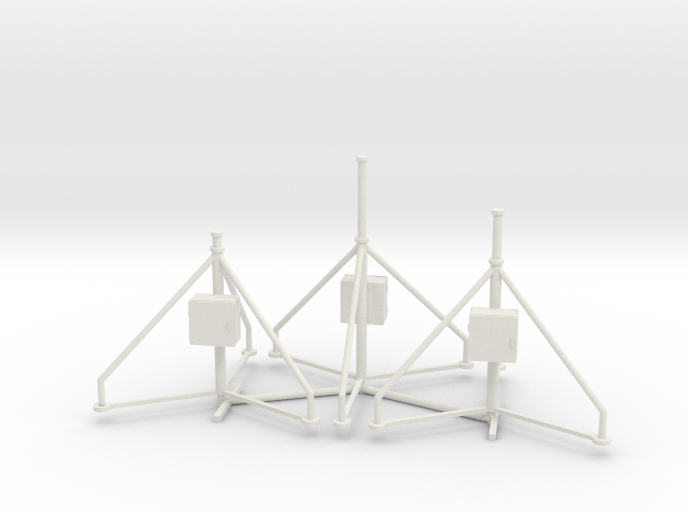 1:72 Aircraft Jacks 3pc