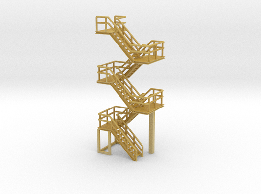 N Scale Staircase 57.4mm