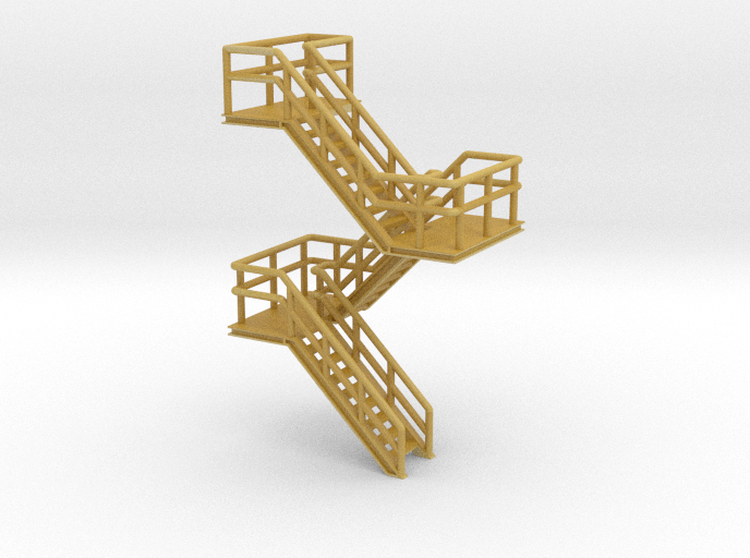 N Scale Staircase H35.2mm