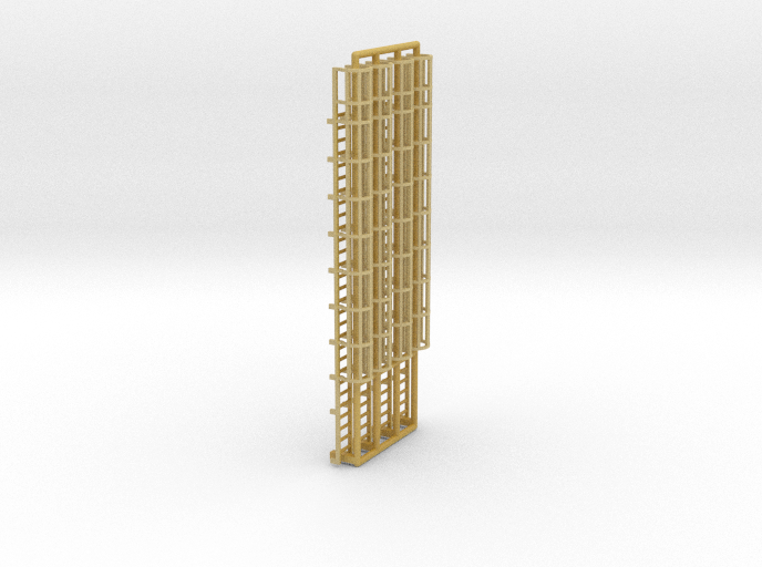 N Scale Cage Ladder 58mm (Top)