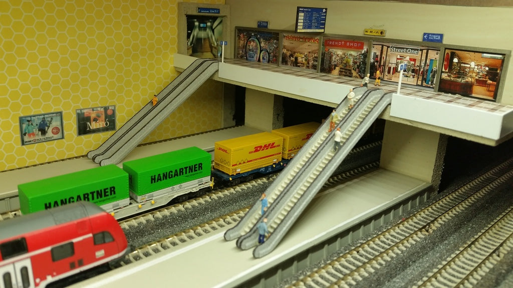 N Scale Escalator 54mm