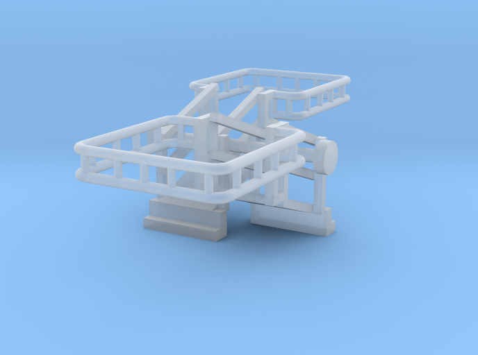 N Scale Tank Car loading Bridge 2x medium