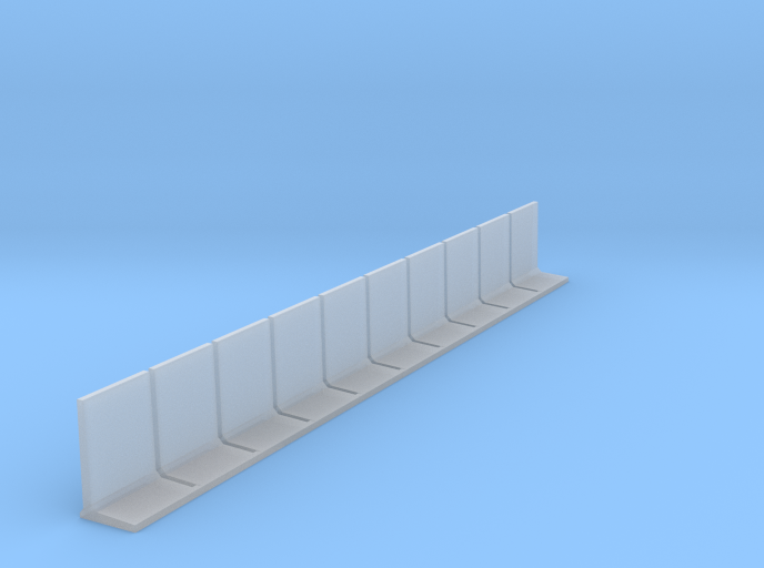 N Scale Retaining Wall 2500mm 10pc