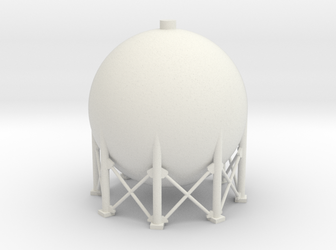 N Scale Spherical Tank 137m3