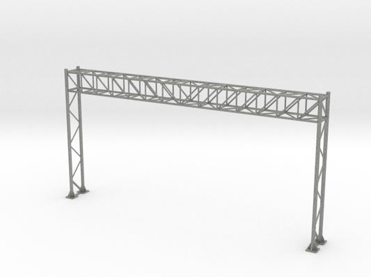 HO Scale Sign Gantry 149mm