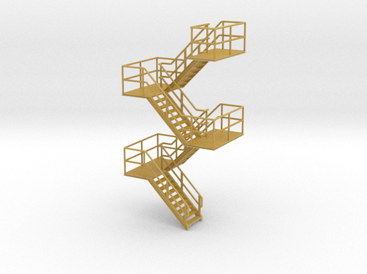 HO Staircase 75.9mm