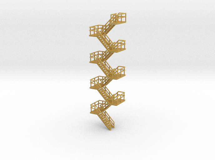 N Scale Staircase H91.2mm