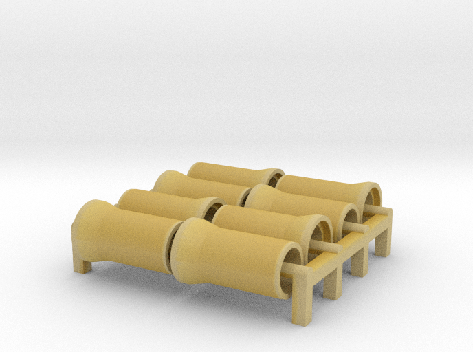 N Scale Sewer Pipes 1000mm 8pc