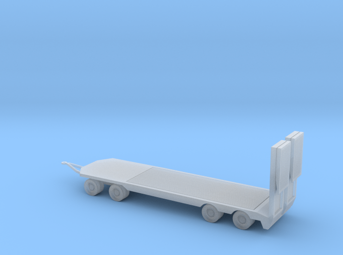 N Scale Construction Equipment Trailer