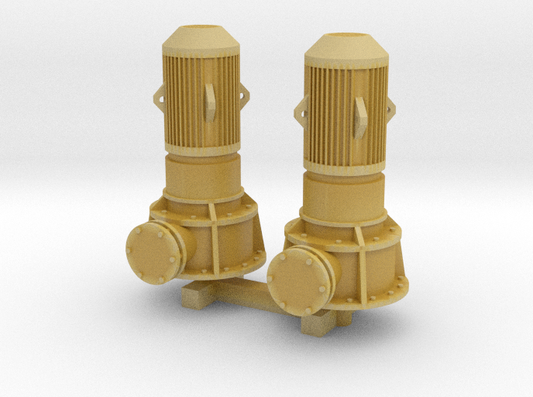 N Scale Vertical Pump 2pc