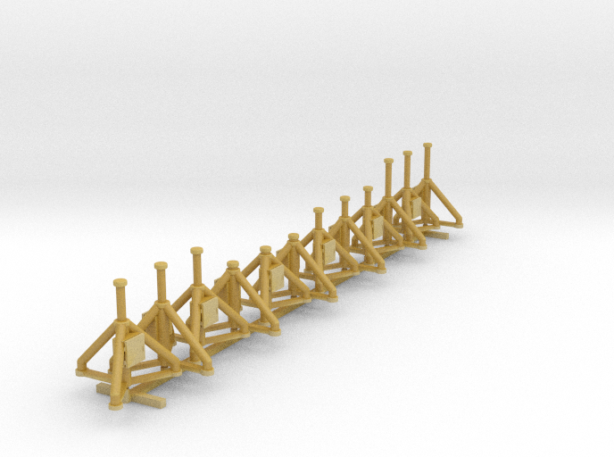 1:200 Aircraft Jacks 12pc