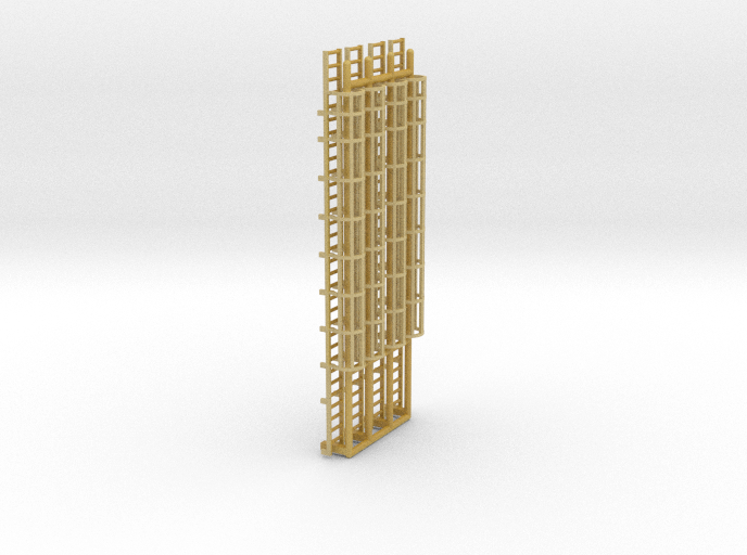 N Scale Cage Ladder 64mm (Platform)