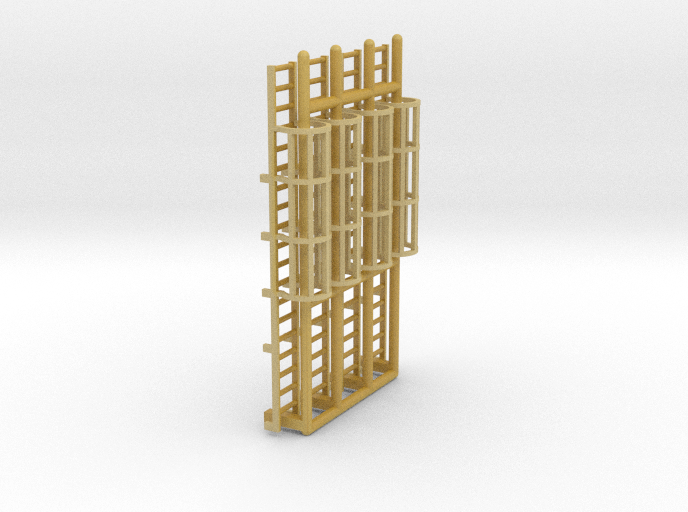 N Scale Cage Ladder 38mm (Platform)