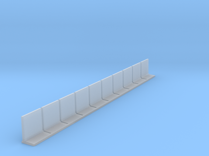 N Scale Retaining Wall 2000mm 10pc