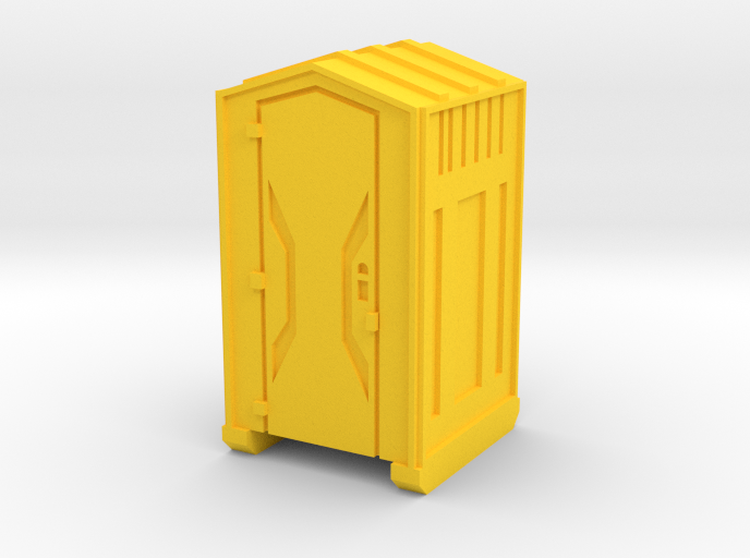 HO Scale Portable Toilet