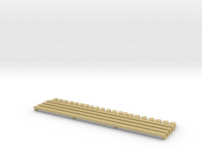 N Scale Concrete Cable Trough 3mm