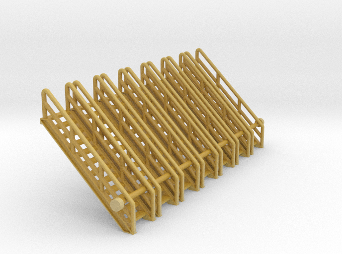 N Scale Stairs 12 (7pc)