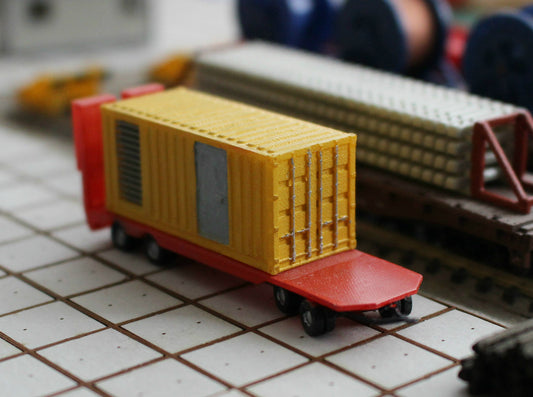 N Scale Generator In 20ft Container