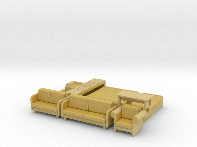 N Scale House Furniture 70s-80s