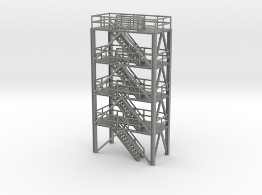 N Scale Refinery Stairs H72