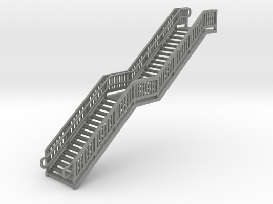 N Scale Steel Station Stairs 38.75mm